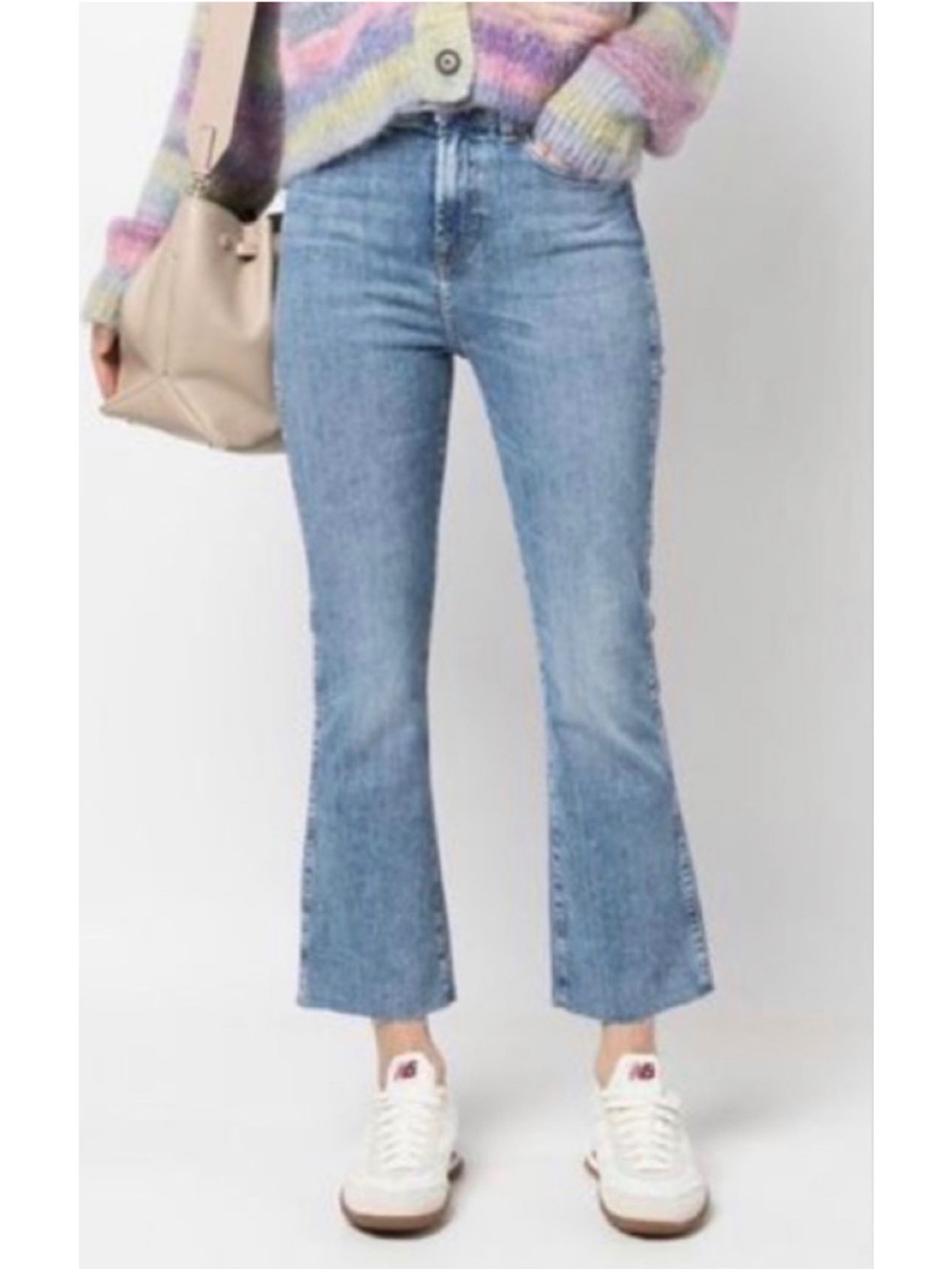7 For All Mankind Slim Illusion Earthkind Leave No Trace Size 28